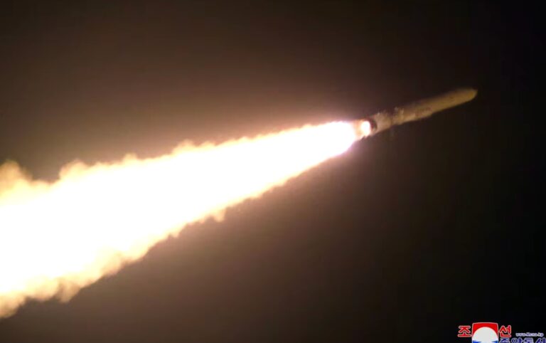 North Korean missile