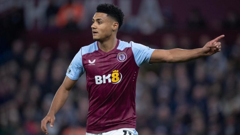 Ollie Watkins is Aston Villa's leading scorer this season with nine Premier League goals. Joe Prior/Visionhaus/Getty Images