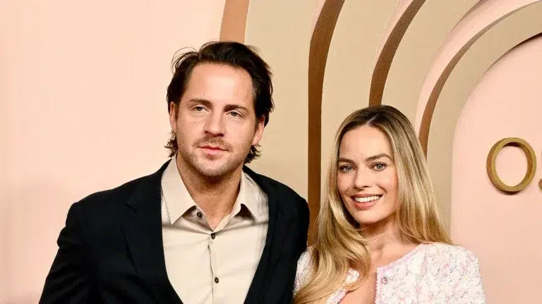 Margot Robbie and Tom Ackerley
