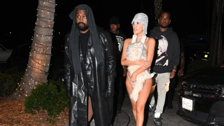 Kanye West and Bianca Censori